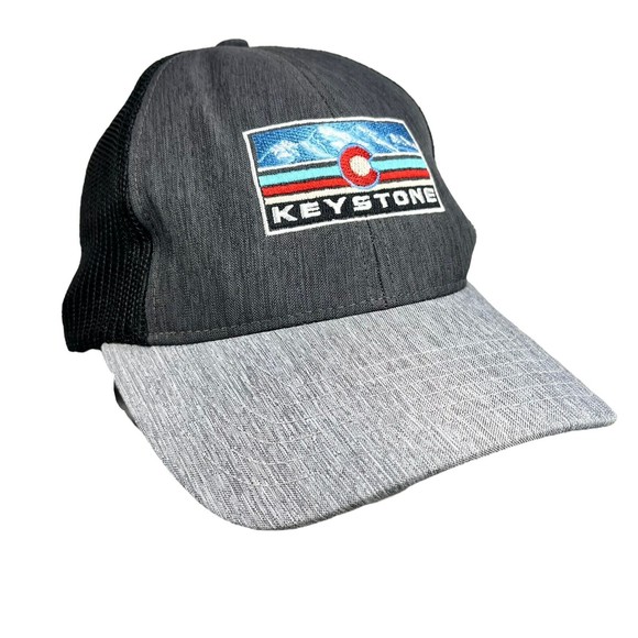 Keystone Colorado Trucker Hat Snapback Cap Mesh Back Skiing Outdoor Hiking - Picture 1 of 7